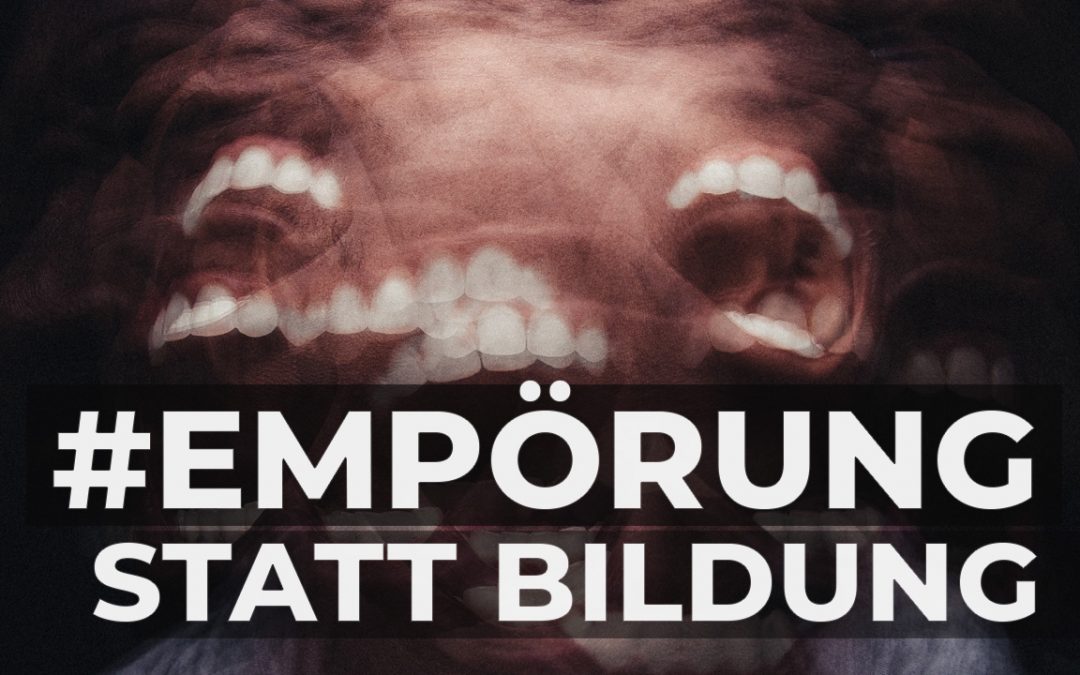 Empörung statt politischer Bildung? – Eine Skizze für die postpolitische Ära